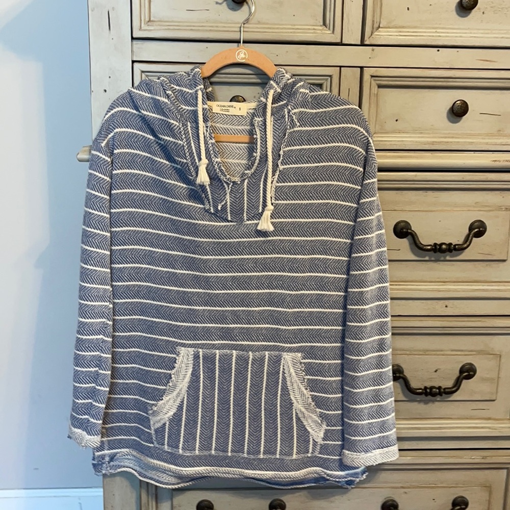 Ocean Drive Hooded Knit Sweatshirt